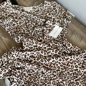 Cotton Candy LA Cheetah Cocktail Dress